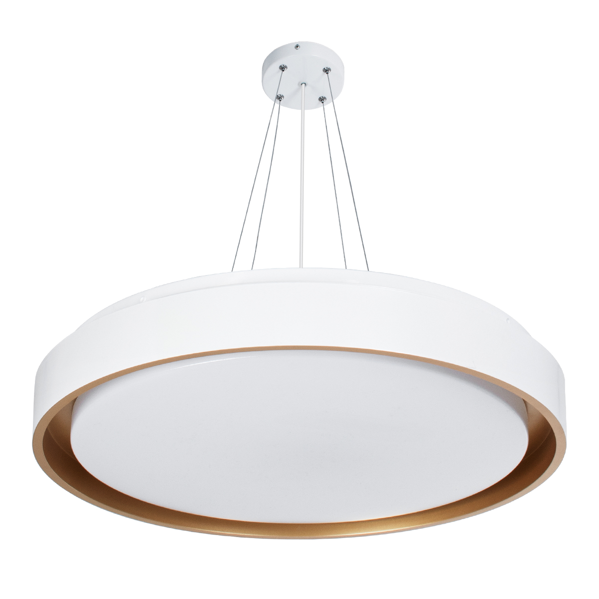 GloboStar® BARCHETTA 61048-S Πλαφονιέρα Οροφής LED CCT 72W 8306lm 120° AC 220-240V - Εναλλαγή Φωτισμού μέσω Τηλεχειριστηρίου All In One Ψυχρό 6000k+Φυσικό 4500k+Θερμό 2700k Dimmable Φ48cm - Λευκό & Χρυσό - 3 Years Warranty 9 GloboStar® BARCHETTA 61048-S Πλαφονιέρα Οροφής LED CCT 72W 8306lm 120° AC 220-240V - Εναλλαγή Φωτισμού μέσω Τηλεχειριστηρίου All In One Ψυχρό 6000k+Φυσικό 4500k+Θερμό 2700k Dimmable Φ48cm - Λευκό & Χρυσό - 3 Years Warranty - Image 7