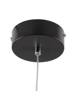 GLOBOSTAR® ALICE 61055 Μοντέρνο Κρεμαστό Φωτιστικό Οροφής LED 20W 2400lm 300° AC 220-240V IP20 Ρυθμιζόμενο Λευκό CCT με On/Off 2700K/4500K/6000K - Lumileds SMD Chip - Μαύρο Ματ - Μ25 x Π22 x Υ25cm - 3 Χρόνια Εγγύηση 18 61055 6