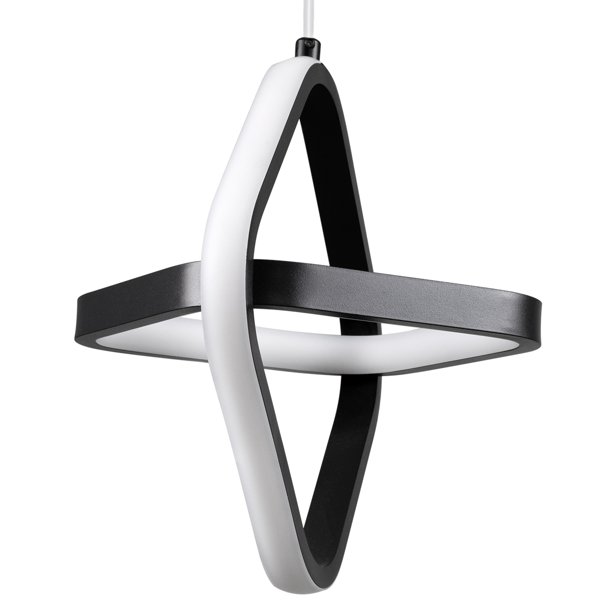 GLOBOSTAR® ROSE 61064 Μοντέρνο Κρεμαστό Φωτιστικό Οροφής LED 22W 2640lm 300° AC 220-240V IP20 Ρυθμιζόμενο Λευκό CCT με On/Off 2700K/4500K/6000K - Lumileds SMD Chip - Μαύρο - Μ24 x Π22 x Υ24cm - 3 Χρόνια Εγγύηση 4 GLOBOSTAR® ROSE 61064 Μοντέρνο Κρεμαστό Φωτιστικό Οροφής LED 22W 2640lm 300° AC 220-240V IP20 Ρυθμιζόμενο Λευκό CCT με On/Off 2700K/4500K/6000K - Lumileds SMD Chip - Μαύρο - Μ24 x Π22 x Υ24cm - 3 Χρόνια Εγγύηση - Image 2