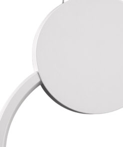 GLOBOSTAR® CYCLOS 61074 Μοντέρνο Κρεμαστό Φωτιστικό Οροφής LED 9W 1080lm 300° AC 220-240V IP20 Ρυθμιζόμενο Λευκό CCT με On/Off 2700K/4500K/6000K - Lumileds SMD Chip - Λευκό - Μ21 x Π2.3 x Υ26.5cm - 3 Χρόνια Εγγύηση 19 61074 6