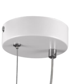 GLOBOSTAR® CYCLOS 61074 Μοντέρνο Κρεμαστό Φωτιστικό Οροφής LED 9W 1080lm 300° AC 220-240V IP20 Ρυθμιζόμενο Λευκό CCT με On/Off 2700K/4500K/6000K - Lumileds SMD Chip - Λευκό - Μ21 x Π2.3 x Υ26.5cm - 3 Χρόνια Εγγύηση 20 61074 7