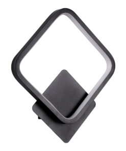 GloboStar® LENA 61079 Φωτιστικό Τοίχου - Απλίκα Design LED CCT 12W 1440lm 300° AC 220-240V - Εναλλαγή Φωτισμού μέσω Διακόπτη On/Off All In One Ψυχρό 6000k+Φυσικό 4500k+Θερμό 2700k Μ25 x Π5.5 x Υ29.5cm - Μαύρο 12 61079 2