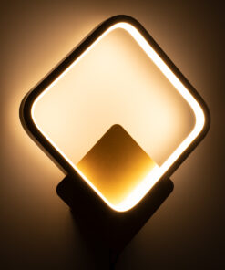 GLOBOSTAR® LENA 61081 Μοντέρνο Φωτιστικό Τοίχου - Απλίκα LED 12W 1440lm 300° AC 220-240V IP20 Ρυθμιζόμενο Λευκό CCT με On/Off 2700K/4500K/6000K - Lumileds SMD Chip - Χρυσό Βούρτσας - Μ25 x Π5.5 x Υ29.5cm - 3 Χρόνια Εγγύηση 16 61081 6