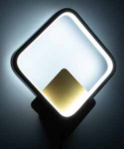 GLOBOSTAR® LENA 61081 Μοντέρνο Φωτιστικό Τοίχου - Απλίκα LED 12W 1440lm 300° AC 220-240V IP20 Ρυθμιζόμενο Λευκό CCT με On/Off 2700K/4500K/6000K - Lumileds SMD Chip - Χρυσό Βούρτσας - Μ25 x Π5.5 x Υ29.5cm - 3 Χρόνια Εγγύηση 18 61081 8