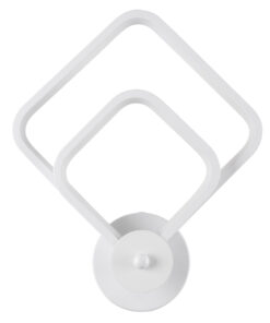 GloboStar® ANNA 61086 Φωτιστικό Τοίχου - Απλίκα Design LED CCT 15W 1800lm 300° AC 220-240V - Εναλλαγή Φωτισμού μέσω Διακόπτη On/Off All In One Ψυχρό 6000k+Φυσικό 4500k+Θερμό 2700k Μ25 x Π8 x Υ30cm - Λευκό 14 61086 3