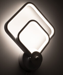 GloboStar® ANNA 61086 Φωτιστικό Τοίχου - Απλίκα Design LED CCT 15W 1800lm 300° AC 220-240V - Εναλλαγή Φωτισμού μέσω Διακόπτη On/Off All In One Ψυχρό 6000k+Φυσικό 4500k+Θερμό 2700k Μ25 x Π8 x Υ30cm - Λευκό 18 61086 7