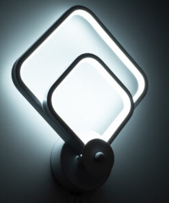 GloboStar® ANNA 61086 Φωτιστικό Τοίχου - Απλίκα Design LED CCT 15W 1800lm 300° AC 220-240V - Εναλλαγή Φωτισμού μέσω Διακόπτη On/Off All In One Ψυχρό 6000k+Φυσικό 4500k+Θερμό 2700k Μ25 x Π8 x Υ30cm - Λευκό 19 61086 8