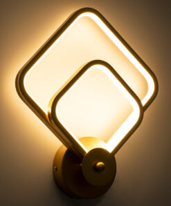 GloboStar® ANNA 61087 Φωτιστικό Τοίχου - Απλίκα Design LED CCT 15W 1800lm 300° AC 220-240V - Εναλλαγή Φωτισμού μέσω Διακόπτη On/Off All In One Ψυχρό 6000k+Φυσικό 4500k+Θερμό 2700k Μ25 x Π8 x Υ30cm - Χρυσό Βούρτσας 17 61087 6