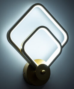 GloboStar® ANNA 61087 Φωτιστικό Τοίχου - Απλίκα Design LED CCT 15W 1800lm 300° AC 220-240V - Εναλλαγή Φωτισμού μέσω Διακόπτη On/Off All In One Ψυχρό 6000k+Φυσικό 4500k+Θερμό 2700k Μ25 x Π8 x Υ30cm - Χρυσό Βούρτσας 19 61087 8