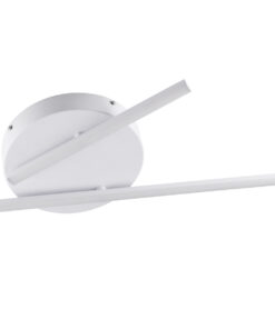 Alternative view of GloboStar® DRACO 61092 Φωτιστικό Οροφής Γραμμικό Linear Design LED CCT 36W 4428lm 120° AC 220-240V - Εναλλαγή Φωτισμού μέσω Τηλεχειριστηρίου All In One Ψυχρό 6000k+Φυσικό 4500k+Θερμό 2700k Dimmable Φ50 x Υ6cm - Λευκό - 3 Years Warranty