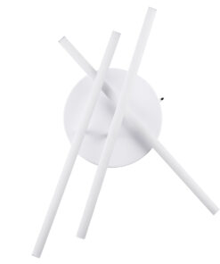 GLOBOSTAR® DRACO 61094 Μοντέρνο Φωτιστικό Οροφής LED 45W 5535lm 120° AC 220-240V IP20 Ρυθμιζόμενο Λευκό CCT με Χειριστήριο από 2700K έως 6000K Dimmable - Lumileds SMD Chip - Λευκό Ματ - Μ50 x Π50 x Υ11cm - 3 Χρόνια Εγγύηση 15 61094 3