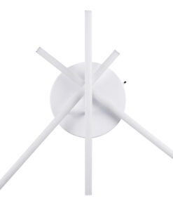 GLOBOSTAR® DRACO 61094 Μοντέρνο Φωτιστικό Οροφής LED 45W 5535lm 120° AC 220-240V IP20 Ρυθμιζόμενο Λευκό CCT με Χειριστήριο από 2700K έως 6000K Dimmable - Lumileds SMD Chip - Λευκό Ματ - Μ50 x Π50 x Υ11cm - 3 Χρόνια Εγγύηση 16 61094 4