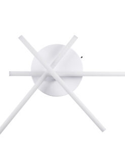 GLOBOSTAR® DRACO 61094 Μοντέρνο Φωτιστικό Οροφής LED 45W 5535lm 120° AC 220-240V IP20 Ρυθμιζόμενο Λευκό CCT με Χειριστήριο από 2700K έως 6000K Dimmable - Lumileds SMD Chip - Λευκό Ματ - Μ50 x Π50 x Υ11cm - 3 Χρόνια Εγγύηση 17 61094 5