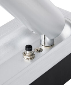 GloboStar® MANHATTAN 61099 Μοντέρνο Χωνευτό Φωτιστικό Τοίχου - Απλίκα Ξενοδοχείου Bed Side LED 3W 405lm 36° AC 220-240V - Reading Light - Μ7 x Π7 x Υ17cm - Φυσικό Λευκό 4500K - Νίκελ Βούρτσας 19 61099 8