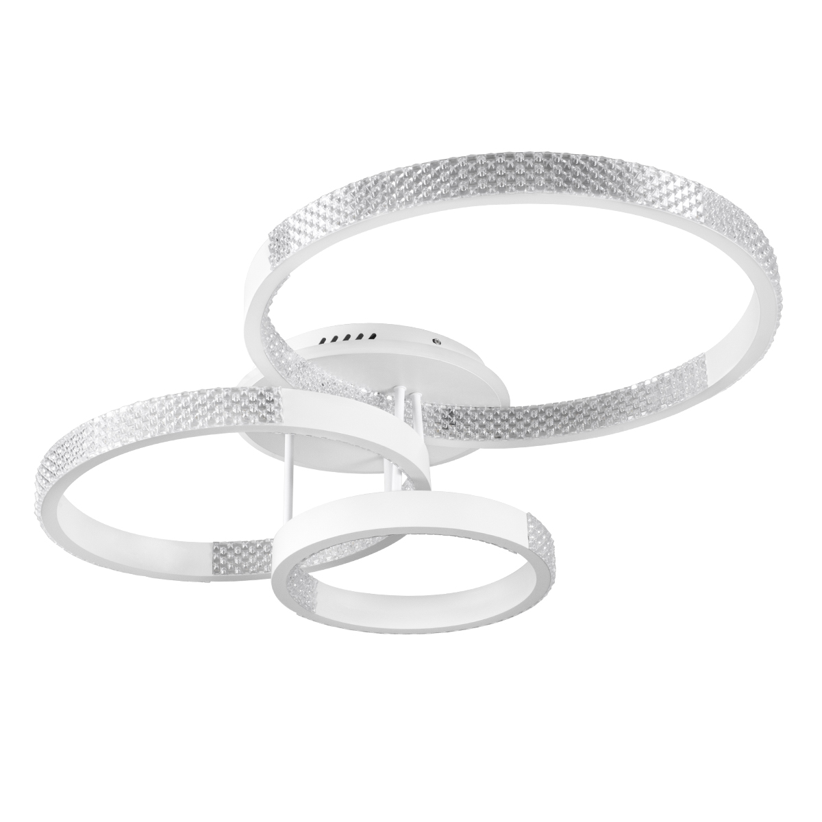 GloboStar® DIAMOND 61115 Φωτιστικό Οροφής Δαχτυλίδι-Κύκλος LED CCT 100W 12123lm 360° AC 220-240V - Εναλλαγή Φωτισμού μέσω Τηλεχειριστηρίου All In One Ψυχρό 6000k+Φυσικό 4500k+Θερμό 2700k Dimmable Φ30+40+50cm+BackLight - Λευκό - 3 Years Warranty 4 GloboStar® DIAMOND 61115 Φωτιστικό Οροφής Δαχτυλίδι-Κύκλος LED CCT 100W 12123lm 360° AC 220-240V - Εναλλαγή Φωτισμού μέσω Τηλεχειριστηρίου All In One Ψυχρό 6000k+Φυσικό 4500k+Θερμό 2700k Dimmable Φ30+40+50cm+BackLight - Λευκό - 3 Years Warranty - Image 2