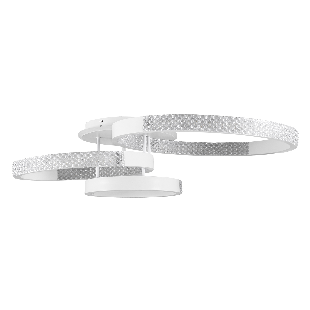 GloboStar® DIAMOND 61115 Φωτιστικό Οροφής Δαχτυλίδι-Κύκλος LED CCT 100W 12123lm 360° AC 220-240V - Εναλλαγή Φωτισμού μέσω Τηλεχειριστηρίου All In One Ψυχρό 6000k+Φυσικό 4500k+Θερμό 2700k Dimmable Φ30+40+50cm+BackLight - Λευκό - 3 Years Warranty 5 GloboStar® DIAMOND 61115 Φωτιστικό Οροφής Δαχτυλίδι-Κύκλος LED CCT 100W 12123lm 360° AC 220-240V - Εναλλαγή Φωτισμού μέσω Τηλεχειριστηρίου All In One Ψυχρό 6000k+Φυσικό 4500k+Θερμό 2700k Dimmable Φ30+40+50cm+BackLight - Λευκό - 3 Years Warranty - Image 3