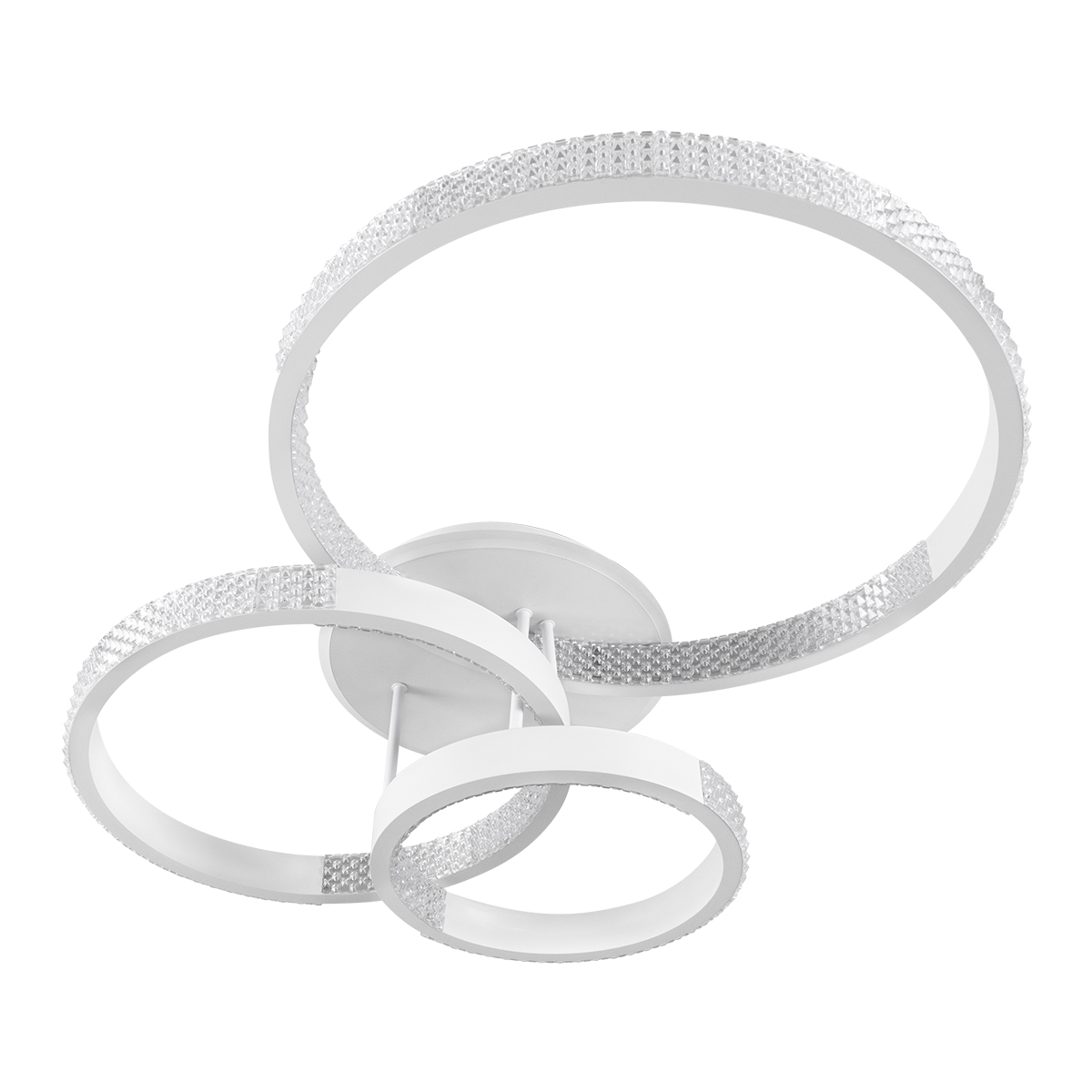 GloboStar® DIAMOND 61115 Φωτιστικό Οροφής Δαχτυλίδι-Κύκλος LED CCT 100W 12123lm 360° AC 220-240V - Εναλλαγή Φωτισμού μέσω Τηλεχειριστηρίου All In One Ψυχρό 6000k+Φυσικό 4500k+Θερμό 2700k Dimmable Φ30+40+50cm+BackLight - Λευκό - 3 Years Warranty 6 GloboStar® DIAMOND 61115 Φωτιστικό Οροφής Δαχτυλίδι-Κύκλος LED CCT 100W 12123lm 360° AC 220-240V - Εναλλαγή Φωτισμού μέσω Τηλεχειριστηρίου All In One Ψυχρό 6000k+Φυσικό 4500k+Θερμό 2700k Dimmable Φ30+40+50cm+BackLight - Λευκό - 3 Years Warranty - Image 4