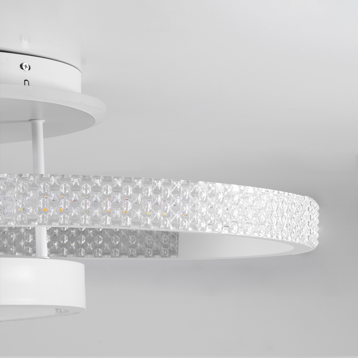 GloboStar® DIAMOND 61115 Φωτιστικό Οροφής Δαχτυλίδι-Κύκλος LED CCT 100W 12123lm 360° AC 220-240V - Εναλλαγή Φωτισμού μέσω Τηλεχειριστηρίου All In One Ψυχρό 6000k+Φυσικό 4500k+Θερμό 2700k Dimmable Φ30+40+50cm+BackLight - Λευκό - 3 Years Warranty 8 GloboStar® DIAMOND 61115 Φωτιστικό Οροφής Δαχτυλίδι-Κύκλος LED CCT 100W 12123lm 360° AC 220-240V - Εναλλαγή Φωτισμού μέσω Τηλεχειριστηρίου All In One Ψυχρό 6000k+Φυσικό 4500k+Θερμό 2700k Dimmable Φ30+40+50cm+BackLight - Λευκό - 3 Years Warranty - Image 6