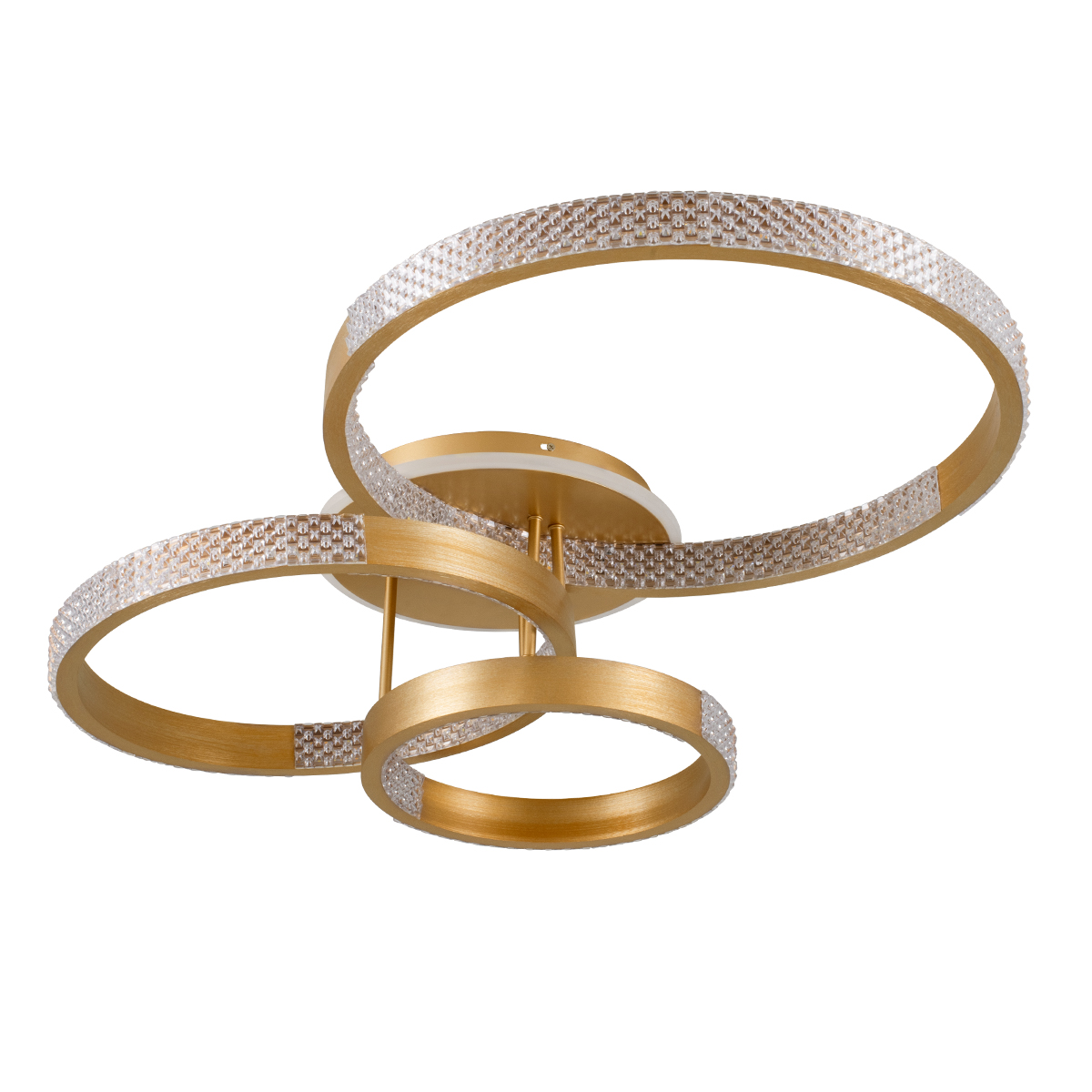 GloboStar® DIAMOND 61116 Φωτιστικό Οροφής Δαχτυλίδι-Κύκλος LED CCT 100W 12123lm 360° AC 220-240V - Εναλλαγή Φωτισμού μέσω Τηλεχειριστηρίου All In One Ψυχρό 6000k+Φυσικό 4500k+Θερμό 2700k Dimmable Φ30+40+50cm+BackLight - Χρυσό Βούρτσας - 3 Years Warranty 4 GloboStar® DIAMOND 61116 Φωτιστικό Οροφής Δαχτυλίδι-Κύκλος LED CCT 100W 12123lm 360° AC 220-240V - Εναλλαγή Φωτισμού μέσω Τηλεχειριστηρίου All In One Ψυχρό 6000k+Φυσικό 4500k+Θερμό 2700k Dimmable Φ30+40+50cm+BackLight - Χρυσό Βούρτσας - 3 Years Warranty - Image 2