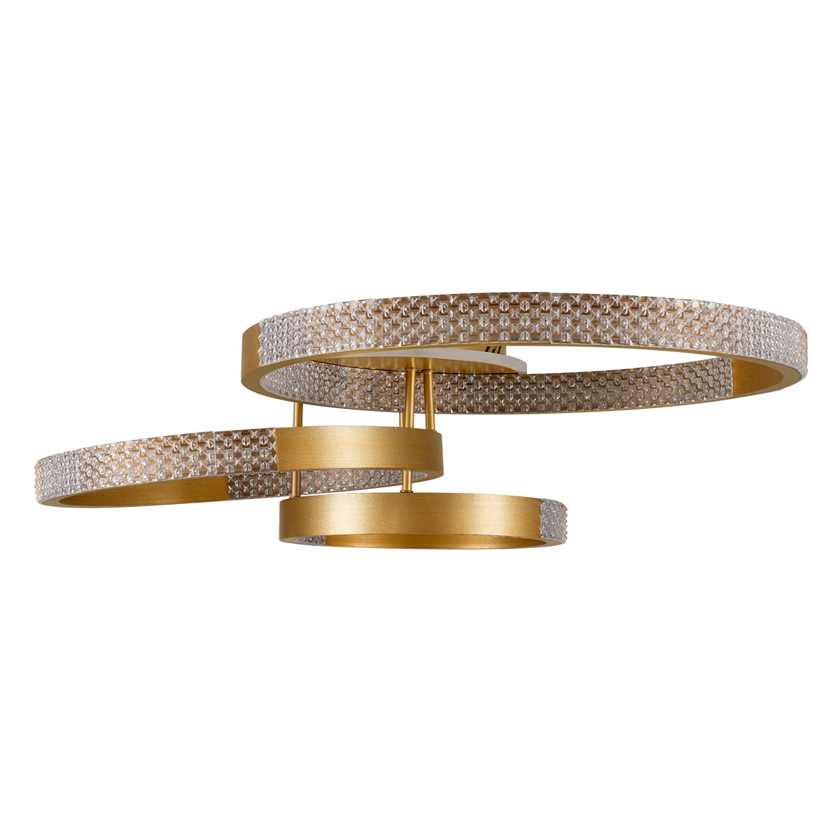 GloboStar® DIAMOND 61116 Φωτιστικό Οροφής Δαχτυλίδι-Κύκλος LED CCT 100W 12123lm 360° AC 220-240V - Εναλλαγή Φωτισμού μέσω Τηλεχειριστηρίου All In One Ψυχρό 6000k+Φυσικό 4500k+Θερμό 2700k Dimmable Φ30+40+50cm+BackLight - Χρυσό Βούρτσας - 3 Years Warranty 5 GloboStar® DIAMOND 61116 Φωτιστικό Οροφής Δαχτυλίδι-Κύκλος LED CCT 100W 12123lm 360° AC 220-240V - Εναλλαγή Φωτισμού μέσω Τηλεχειριστηρίου All In One Ψυχρό 6000k+Φυσικό 4500k+Θερμό 2700k Dimmable Φ30+40+50cm+BackLight - Χρυσό Βούρτσας - 3 Years Warranty - Image 3