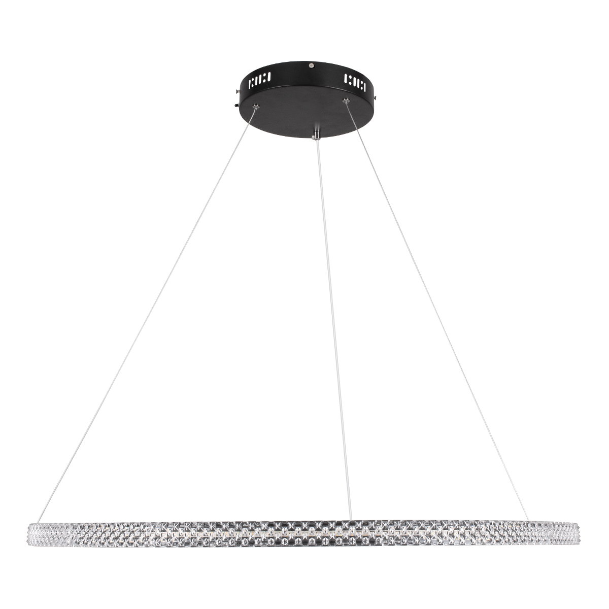 GLOBOSTAR® DIAMOND 61132 Μοντέρνο Κρεμαστό Φωτιστικό Οροφής LED 67W 7689lm 360° AC 220-240V IP20 Ρυθμιζόμενο Λευκό CCT με Χειριστήριο από 2700K έως 6000K Dimmable - Lumileds SMD Chip - Μαύρο - Μ80 x Π80 x Υ3cm - 3 Χρόνια Εγγύηση 5 GLOBOSTAR® DIAMOND 61132 Μοντέρνο Κρεμαστό Φωτιστικό Οροφής LED 67W 7689lm 360° AC 220-240V IP20 Ρυθμιζόμενο Λευκό CCT με Χειριστήριο από 2700K έως 6000K Dimmable - Lumileds SMD Chip - Μαύρο - Μ80 x Π80 x Υ3cm - 3 Χρόνια Εγγύηση - Image 3