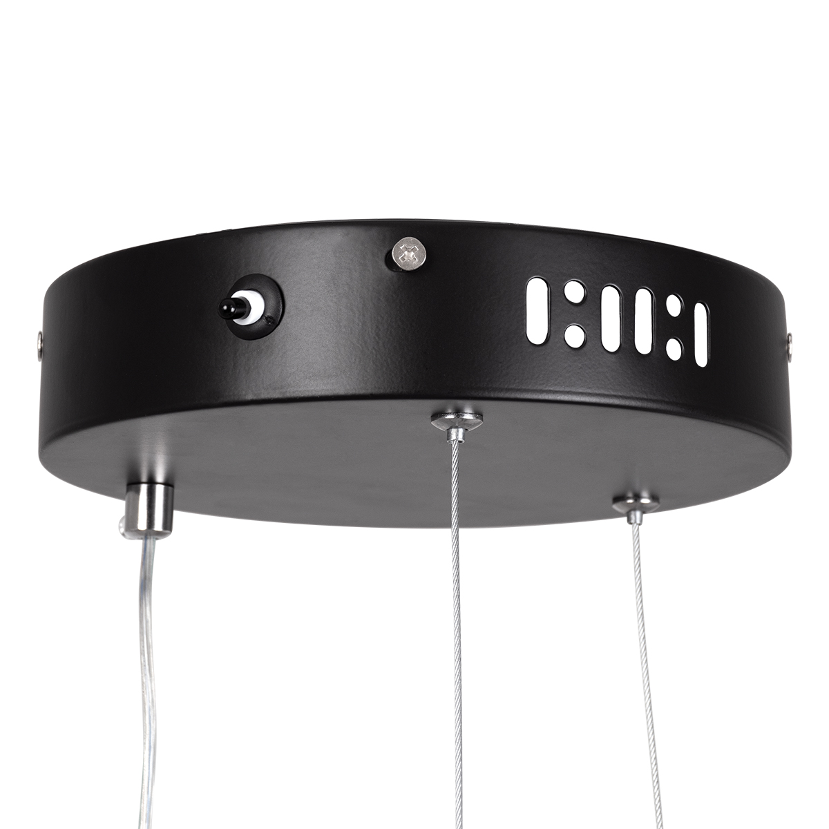 GLOBOSTAR® DIAMOND 61132 Μοντέρνο Κρεμαστό Φωτιστικό Οροφής LED 67W 7689lm 360° AC 220-240V IP20 Ρυθμιζόμενο Λευκό CCT με Χειριστήριο από 2700K έως 6000K Dimmable - Lumileds SMD Chip - Μαύρο - Μ80 x Π80 x Υ3cm - 3 Χρόνια Εγγύηση 8 GLOBOSTAR® DIAMOND 61132 Μοντέρνο Κρεμαστό Φωτιστικό Οροφής LED 67W 7689lm 360° AC 220-240V IP20 Ρυθμιζόμενο Λευκό CCT με Χειριστήριο από 2700K έως 6000K Dimmable - Lumileds SMD Chip - Μαύρο - Μ80 x Π80 x Υ3cm - 3 Χρόνια Εγγύηση - Image 6