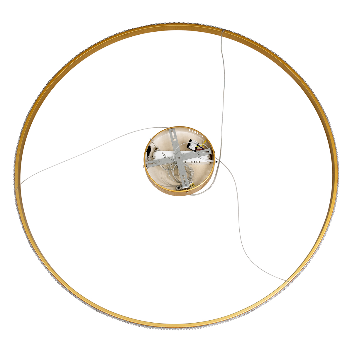 GLOBOSTAR® DIAMOND 61135 Μοντέρνο Κρεμαστό Φωτιστικό Οροφής LED 75W 8743lm 360° AC 220-240V IP20 Ρυθμιζόμενο Λευκό CCT με Χειριστήριο από 2700K έως 6000K Dimmable - Lumileds SMD Chip - Χρυσό Βούρτσας - Μ100 x Π100 x Υ3cm - 3 Χρόνια Εγγύηση 9 GLOBOSTAR® DIAMOND 61135 Μοντέρνο Κρεμαστό Φωτιστικό Οροφής LED 75W 8743lm 360° AC 220-240V IP20 Ρυθμιζόμενο Λευκό CCT με Χειριστήριο από 2700K έως 6000K Dimmable - Lumileds SMD Chip - Χρυσό Βούρτσας - Μ100 x Π100 x Υ3cm - 3 Χρόνια Εγγύηση - Image 7