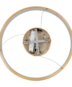 GLOBOSTAR® NEMESIS 61160 Μοντέρνο Κρεμαστό Φωτιστικό Οροφής LED 45W 5230lm 360° AC 220-240V IP20 Ρυθμιζόμενο Λευκό CCT με Χειριστήριο από 2700K έως 6000K Dimmable - Lumileds SMD Chip - Χρυσό Βούρτσας - Μ60 x Π60 x Υ4cm - 3 Χρόνια Εγγύηση 19 61160 7