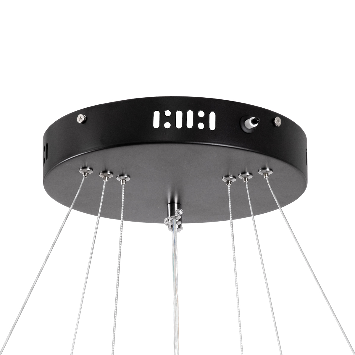 GLOBOSTAR® NEMESIS TRIO 61167 Μοντέρνο Κρεμαστό Φωτιστικό Οροφής LED 100W 12123lm 360° AC 220-240V IP20 Ρυθμιζόμενο Λευκό CCT με Χειριστήριο από 2700K έως 6000K Dimmable - Lumileds SMD Chip - Μαύρο Ματ - Μ60 x Π60 x Υ60cm - 3 Χρόνια Εγγύηση 10 GLOBOSTAR® NEMESIS TRIO 61167 Μοντέρνο Κρεμαστό Φωτιστικό Οροφής LED 100W 12123lm 360° AC 220-240V IP20 Ρυθμιζόμενο Λευκό CCT με Χειριστήριο από 2700K έως 6000K Dimmable - Lumileds SMD Chip - Μαύρο Ματ - Μ60 x Π60 x Υ60cm - 3 Χρόνια Εγγύηση - Image 8