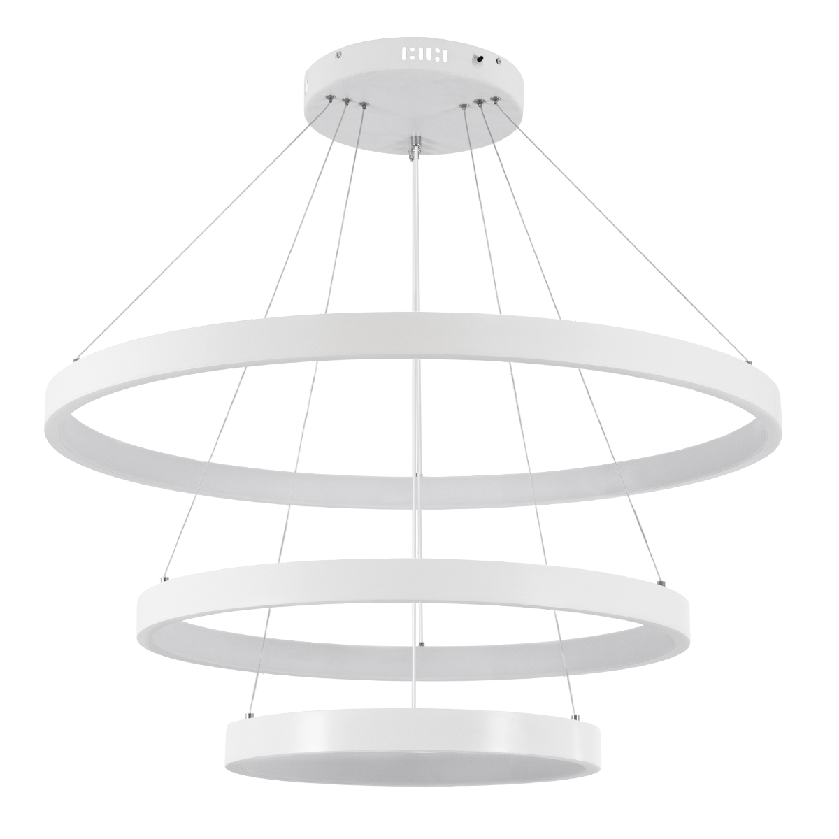 GLOBOSTAR® NEMESIS TRIO 61171 Μοντέρνο Κρεμαστό Φωτιστικό Οροφής LED 120W 14723lm 360° AC 220-240V IP20 Ρυθμιζόμενο Λευκό CCT με Χειριστήριο από 2700K έως 6000K Dimmable - Lumileds SMD Chip - Λευκό - Μ80 x Π80 x Υ90cm - 3 Χρόνια Εγγύηση 4 GLOBOSTAR® NEMESIS TRIO 61171 Μοντέρνο Κρεμαστό Φωτιστικό Οροφής LED 120W 14723lm 360° AC 220-240V IP20 Ρυθμιζόμενο Λευκό CCT με Χειριστήριο από 2700K έως 6000K Dimmable - Lumileds SMD Chip - Λευκό - Μ80 x Π80 x Υ90cm - 3 Χρόνια Εγγύηση - Image 2