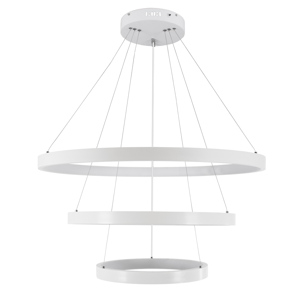 GLOBOSTAR® NEMESIS TRIO 61171 Μοντέρνο Κρεμαστό Φωτιστικό Οροφής LED 120W 14723lm 360° AC 220-240V IP20 Ρυθμιζόμενο Λευκό CCT με Χειριστήριο από 2700K έως 6000K Dimmable - Lumileds SMD Chip - Λευκό - Μ80 x Π80 x Υ90cm - 3 Χρόνια Εγγύηση 5 GLOBOSTAR® NEMESIS TRIO 61171 Μοντέρνο Κρεμαστό Φωτιστικό Οροφής LED 120W 14723lm 360° AC 220-240V IP20 Ρυθμιζόμενο Λευκό CCT με Χειριστήριο από 2700K έως 6000K Dimmable - Lumileds SMD Chip - Λευκό - Μ80 x Π80 x Υ90cm - 3 Χρόνια Εγγύηση - Image 3