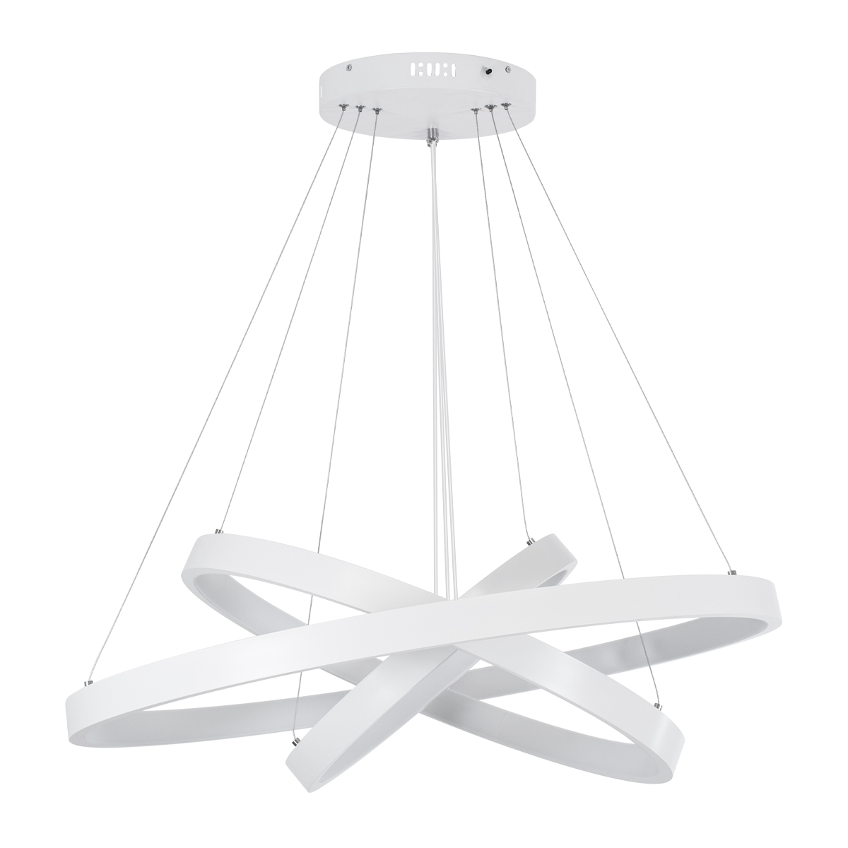 GLOBOSTAR® NEMESIS TRIO 61171 Μοντέρνο Κρεμαστό Φωτιστικό Οροφής LED 120W 14723lm 360° AC 220-240V IP20 Ρυθμιζόμενο Λευκό CCT με Χειριστήριο από 2700K έως 6000K Dimmable - Lumileds SMD Chip - Λευκό - Μ80 x Π80 x Υ90cm - 3 Χρόνια Εγγύηση 7 GLOBOSTAR® NEMESIS TRIO 61171 Μοντέρνο Κρεμαστό Φωτιστικό Οροφής LED 120W 14723lm 360° AC 220-240V IP20 Ρυθμιζόμενο Λευκό CCT με Χειριστήριο από 2700K έως 6000K Dimmable - Lumileds SMD Chip - Λευκό - Μ80 x Π80 x Υ90cm - 3 Χρόνια Εγγύηση - Image 5