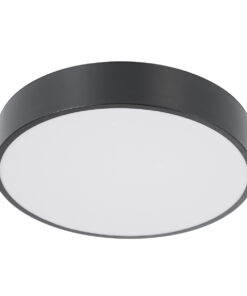 GLOBOSTAR® BURTON 61200-P Μοντέρνο Κρεμαστό Φωτιστικό Οροφής LED 67W 7370lm 120° AC 220-240V IP20 Ρυθμιζόμενο Λευκό CCT με Χειριστήριο από 2700K έως 6000K Dimmable - Lumileds SMD Chip - Μαύρο - Μ40 x Π40 x Υ8cm - 3 Χρόνια Εγγύηση 27 61200 9