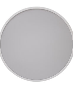 GLOBOSTAR® BURTON 61201-P Μοντέρνο Κρεμαστό Φωτιστικό Οροφής LED 67W 7370lm 120° AC 220-240V IP20 Ρυθμιζόμενο Λευκό CCT με Χειριστήριο από 2700K έως 6000K Dimmable - Lumileds SMD Chip - Λευκό - Μ40 x Π40 x Υ8cm - 3 Χρόνια Εγγύηση 28 61201 10