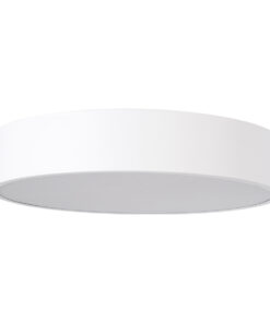 GLOBOSTAR® BURTON 61201-P Μοντέρνο Κρεμαστό Φωτιστικό Οροφής LED 67W 7370lm 120° AC 220-240V IP20 Ρυθμιζόμενο Λευκό CCT με Χειριστήριο από 2700K έως 6000K Dimmable - Lumileds SMD Chip - Λευκό - Μ40 x Π40 x Υ8cm - 3 Χρόνια Εγγύηση 29 61201 11