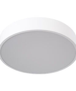 GloboStar® BURTON 61201-S Πλαφονιέρα Οροφής LED CCT 67W 7370lm 120° AC 220-240V - Εναλλαγή Φωτισμού μέσω Τηλεχειριστηρίου All In One Ψυχρό 6000k+Φυσικό 4500k+Θερμό 2700k Dimmable Φ40cm - Λευκό - 3 Years Warranty 22 61201 1 3