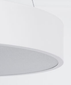 GloboStar® BURTON 61201-S Πλαφονιέρα Οροφής LED CCT 67W 7370lm 120° AC 220-240V - Εναλλαγή Φωτισμού μέσω Τηλεχειριστηρίου All In One Ψυχρό 6000k+Φυσικό 4500k+Θερμό 2700k Dimmable Φ40cm - Λευκό - 3 Years Warranty 25 61201 1 6