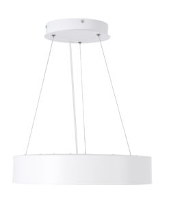 GloboStar® BURTON 61201-S Πλαφονιέρα Οροφής LED CCT 67W 7370lm 120° AC 220-240V - Εναλλαγή Φωτισμού μέσω Τηλεχειριστηρίου All In One Ψυχρό 6000k+Φυσικό 4500k+Θερμό 2700k Dimmable Φ40cm - Λευκό - 3 Years Warranty 27 61201 1 8