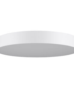 GLOBOSTAR® BURTON 61203-P Μοντέρνο Κρεμαστό Φωτιστικό Οροφής LED 75W 8625lm 120° AC 220-240V IP20 Ρυθμιζόμενο Λευκό CCT με Χειριστήριο από 2700K έως 6000K Dimmable - Lumileds SMD Chip - Λευκό - Μ60 x Π60 x Υ8cm - 3 Χρόνια Εγγύηση 33 61203 13