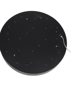 GloboStar® BURTON 61202-S Πλαφονιέρα Οροφής LED CCT 75W 8625lm 120° AC 220-240V - Εναλλαγή Φωτισμού μέσω Τηλεχειριστηρίου All In One Ψυχρό 6000k+Φυσικό 4500k+Θερμό 2700k Dimmable Φ60cm - Μαύρο - 3 Years Warranty 33 61203 ceiling 14