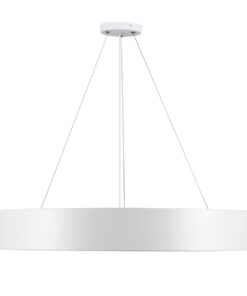 GloboStar® BURTON 61203-S Πλαφονιέρα Οροφής LED CCT 75W 8625lm 120° AC 220-240V - Εναλλαγή Φωτισμού μέσω Τηλεχειριστηρίου All In One Ψυχρό 6000k+Φυσικό 4500k+Θερμό 2700k Dimmable Φ60cm - Λευκό - 3 Years Warranty 28 61203 ceiling 9