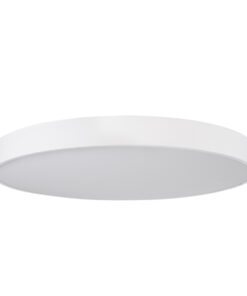 GLOBOSTAR® BURTON 61205-P Μοντέρνο Κρεμαστό Φωτιστικό Οροφής LED 100W 11020lm 120° AC 220-240V IP20 Ρυθμιζόμενο Λευκό CCT με Χειριστήριο από 2700K έως 6000K Dimmable - Lumileds SMD Chip - Λευκό - Μ80 x Π80 x Υ8cm - 3 Χρόνια Εγγύηση 29 61205 11