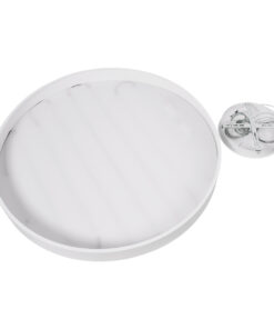 GloboStar® BURTON 61205-S Πλαφονιέρα Οροφής LED CCT 100W 11020lm 120° AC 220-240V - Εναλλαγή Φωτισμού μέσω Τηλεχειριστηρίου All In One Ψυχρό 6000k+Φυσικό 4500k+Θερμό 2700k Dimmable Φ80cm - Λευκό - 3 Years Warranty 29 61205 1 12