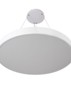 GloboStar® BURTON 61205-S Πλαφονιέρα Οροφής LED CCT 100W 11020lm 120° AC 220-240V - Εναλλαγή Φωτισμού μέσω Τηλεχειριστηρίου All In One Ψυχρό 6000k+Φυσικό 4500k+Θερμό 2700k Dimmable Φ80cm - Λευκό - 3 Years Warranty 26 61205 1 9