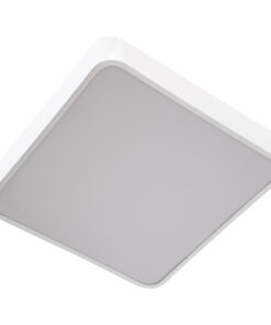 GloboStar® KAMALA 61207-S Πλαφονιέρα Οροφής LED CCT 67W 7370lm 120° AC 220-240V - Εναλλαγή Φωτισμού μέσω Τηλεχειριστηρίου All In One Ψυχρό 6000k+Φυσικό 4500k+Θερμό 2700k Dimmable Μ40 x Π40 x Υ8cm - Λευκό - 3 Years Warranty 23 61207 1 4