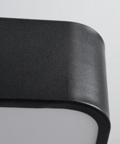 GLOBOSTAR® KAMALA 61208-P Μοντέρνο Κρεμαστό Φωτιστικό Οροφής LED 75W 8625lm 120° AC 220-240V IP20 Ρυθμιζόμενο Λευκό CCT με Χειριστήριο από 2700K έως 6000K Dimmable - Lumileds SMD Chip - Μαύρο - Μ60 x Π60 x Υ8cm - 3 Χρόνια Εγγύηση 27 61208 7