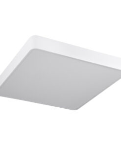 GLOBOSTAR® KAMALA 61209-P Μοντέρνο Κρεμαστό Φωτιστικό Οροφής LED 75W 8625lm 120° AC 220-240V IP20 Ρυθμιζόμενο Λευκό CCT με Χειριστήριο από 2700K έως 6000K Dimmable - Lumileds SMD Chip - Λευκό - Μ60 x Π60 x Υ8cm - 3 Χρόνια Εγγύηση 30 61209 10