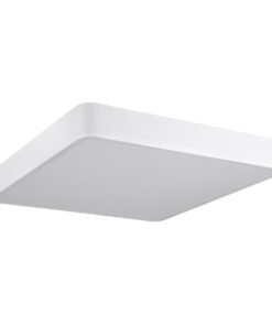 GloboStar® KAMALA 61209-S Πλαφονιέρα Οροφής LED CCT 75W 8625lm 120° AC 220-240V - Εναλλαγή Φωτισμού μέσω Τηλεχειριστηρίου All In One Ψυχρό 6000k+Φυσικό 4500k+Θερμό 2700k Dimmable Μ60 x Π60 x Υ8cm - Λευκό - 3 Years Warranty 24 61209 ceiling 5