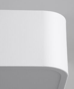 GloboStar® KAMALA 61209-S Πλαφονιέρα Οροφής LED CCT 75W 8625lm 120° AC 220-240V - Εναλλαγή Φωτισμού μέσω Τηλεχειριστηρίου All In One Ψυχρό 6000k+Φυσικό 4500k+Θερμό 2700k Dimmable Μ60 x Π60 x Υ8cm - Λευκό - 3 Years Warranty 25 61209 ceiling 6