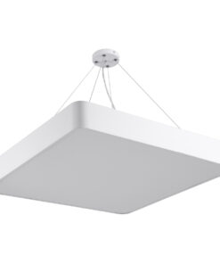 GloboStar® KAMALA 61209-S Πλαφονιέρα Οροφής LED CCT 75W 8625lm 120° AC 220-240V - Εναλλαγή Φωτισμού μέσω Τηλεχειριστηρίου All In One Ψυχρό 6000k+Φυσικό 4500k+Θερμό 2700k Dimmable Μ60 x Π60 x Υ8cm - Λευκό - 3 Years Warranty 26 61209 ceiling 7